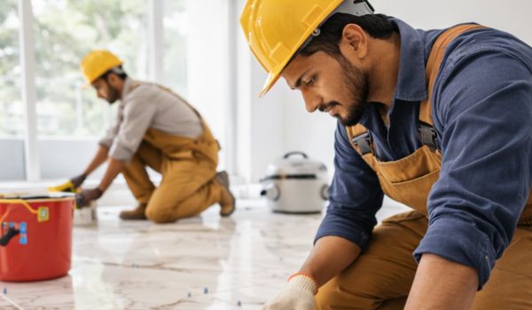 Tile fixing services